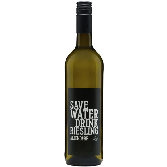 Save Water Drink Riesling Dry 0,75L 1 Save Water Drink Riesling Dry 0,75L
