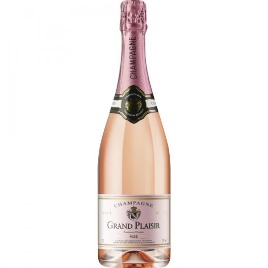 Plaisir Champagne Brut Rosé 0,75L 1 Plaisir Champagne Brut Rosé 0,75L