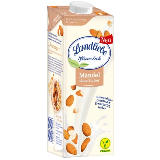 Mandel Drink Ohne Zucker 1L 1 Mandel Drink Ohne Zucker 1L